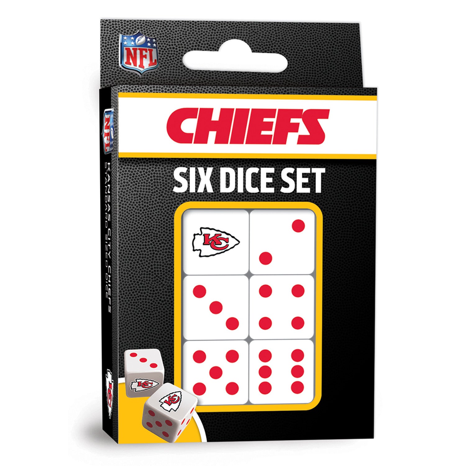 Kansas City Chiefs Dice Set - 757 Sports Collectibles