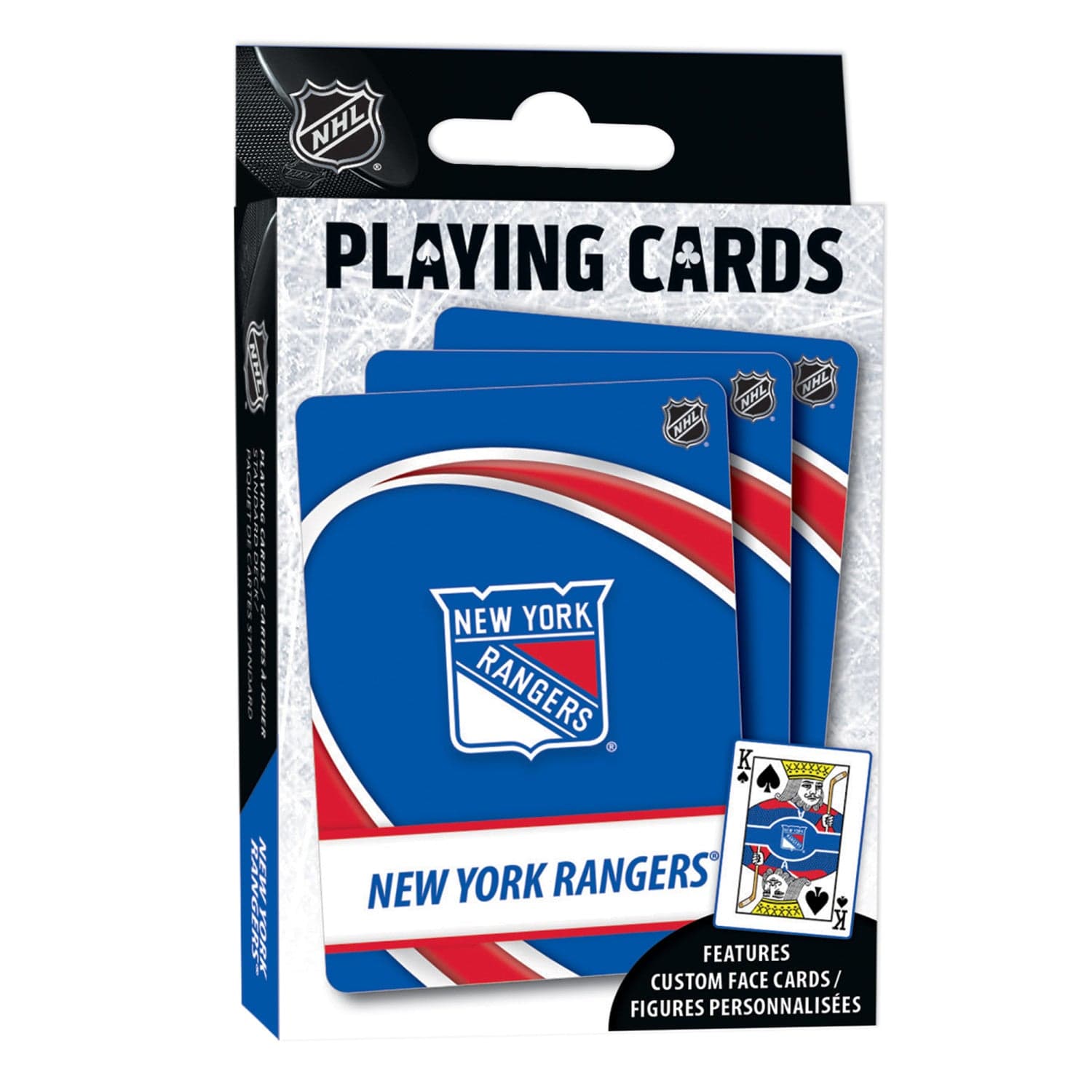 New York Rangers Official Playing Cards - 54 Card Deck - Sports Gifts, Sports Memorabilia, Sports Collectibles, Fan Shop