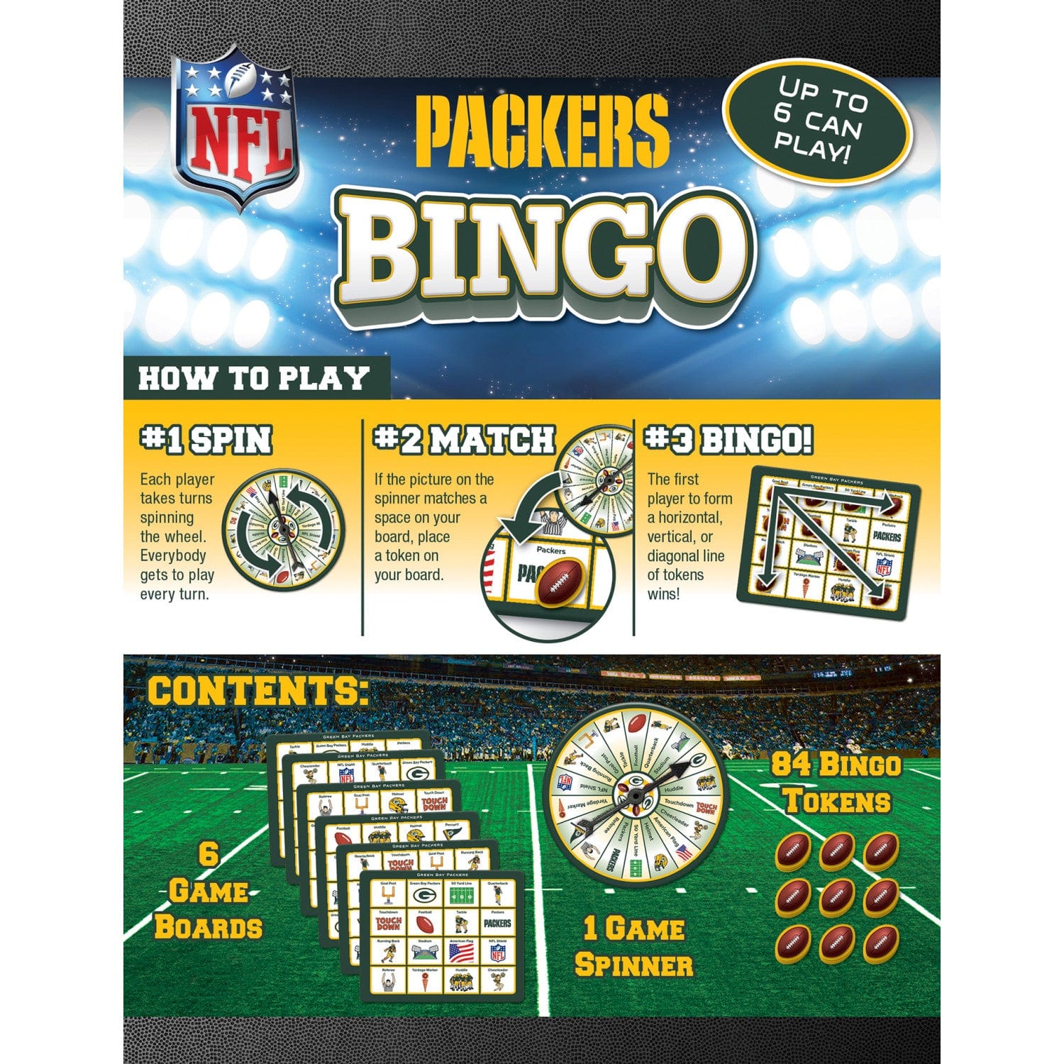 Green Bay Packers Bingo: Game Day Fun!