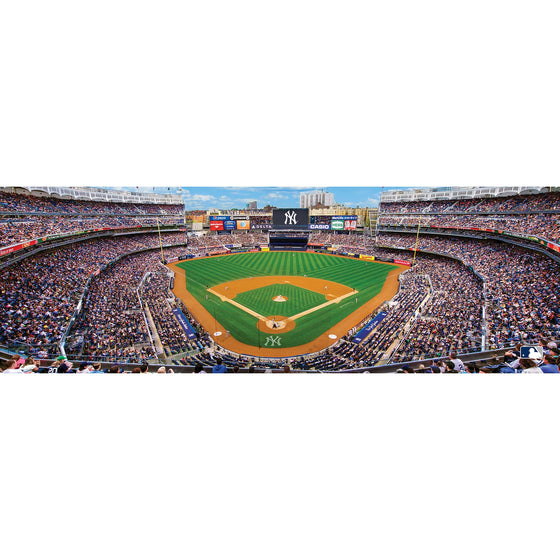 New York Yankees - 1000 Piece Panoramic Jigsaw Puzzle - 757 Sports Collectibles