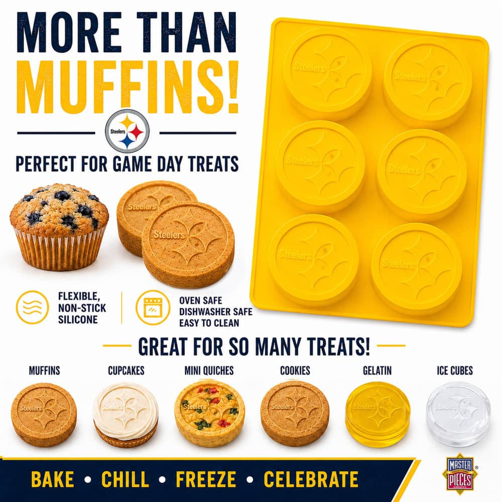 Pittsburgh Steelers NFL Muffin Pan