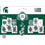 Michigan State Spartans 2-Pack Playing Cards and Dice Set