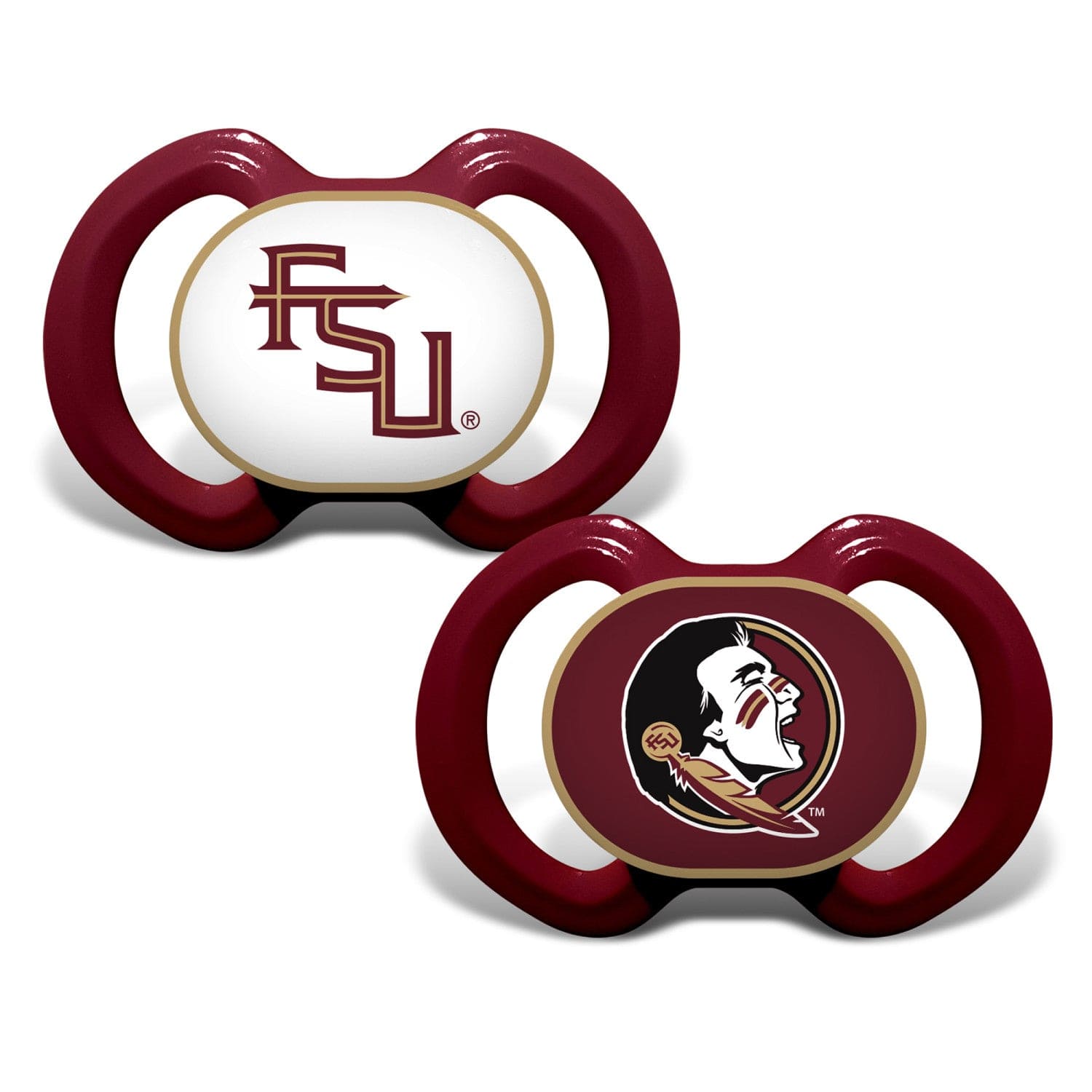 Florida State Seminoles Pacifier 2-Pack - Sports Gifts, Sports Memorabilia, Sports Collectibles, Fan Shop