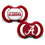 Alabama Crimson Tide Pacifier 2-Pack - Sports Gifts, Sports Memorabilia, Sports Collectibles, Fan Shop