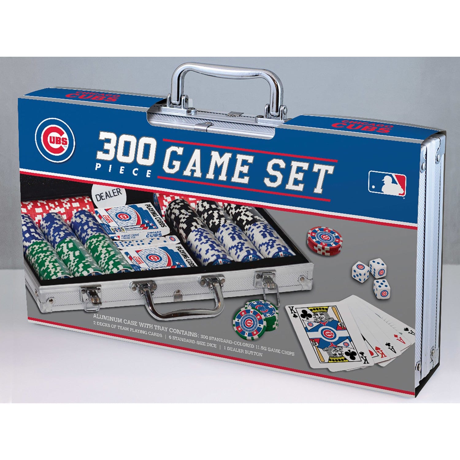 Chicago Cubs 300 Piece Poker Set - Ultimate Fan Edition