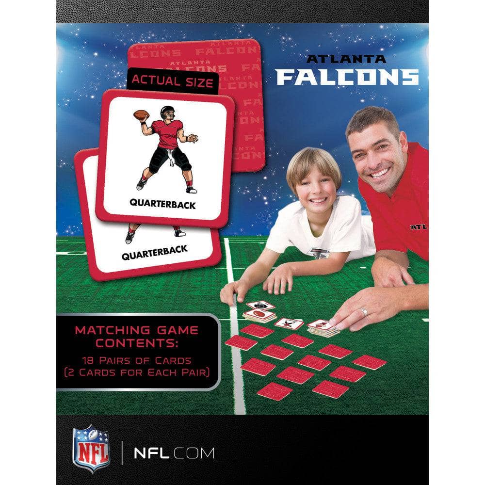 Atlanta Falcons Memory Matching Game - Sports Gifts, Sports Memorabilia, Sports Collectibles, Fan Shop
