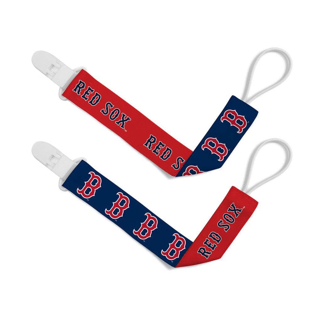 Boston Red Sox Pacifier Clip Set - 2-Pack