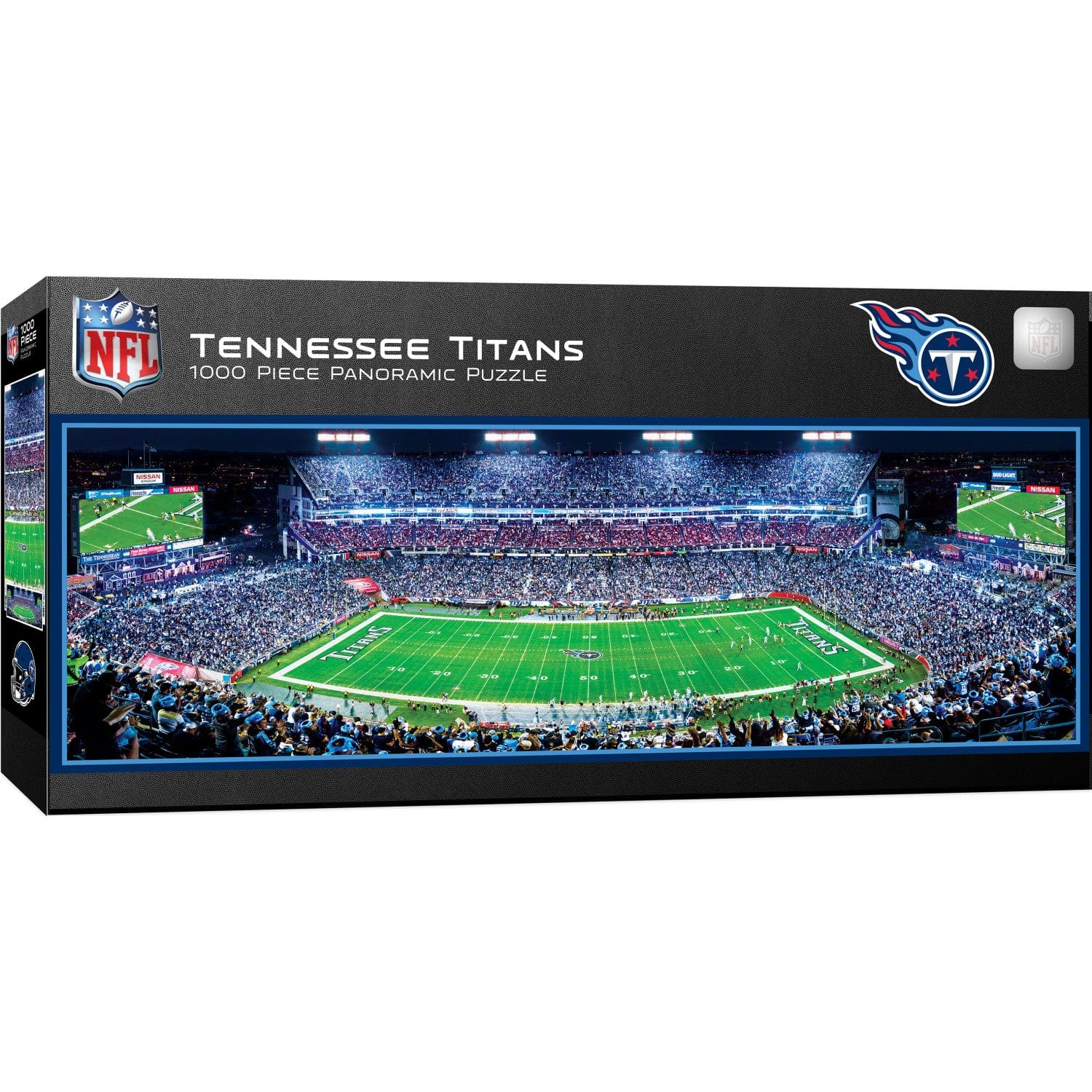 Tennessee Titans 1000-Piece Panoramic Jigsaw Puzzle - Sports Gifts, Sports Memorabilia, Sports Collectibles, Fan Shop