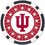 Indiana Hoosiers 100 Piece Poker Chips
