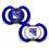 New York Rangers Pacifier Set - 2 Pack - Sports Gifts, Sports Memorabilia, Sports Collectibles, Fan Shop
