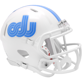 Preorder - Old Dominion Monarchs 2024 Homecoming Mini Helmet - Racetrack Wht - Sports Collectibles, Sports Memorabilia, Sports Fan Shop, Sports Gifts