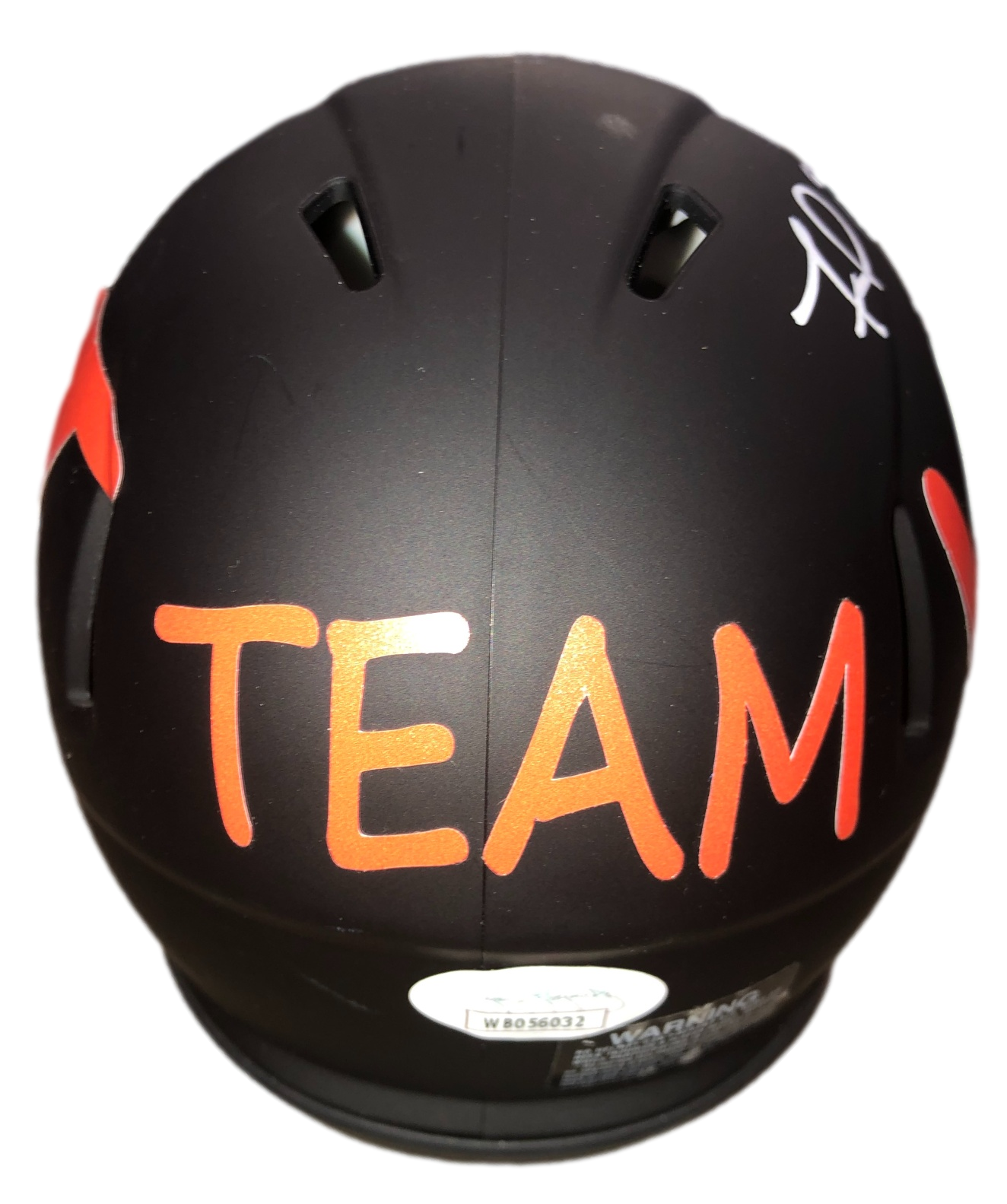 Virginia Tech Hokies Frank Beamer Signed Auto Lunch 'CHOF 18' Full Size Replica Helmet - JSA W COA - 757 Sports Collectibles