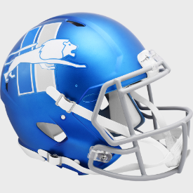 Detroit Lions Speed Authentic Football Helmet 2023 Alternate On-Field - Sports Collectibles, Sports Memorabilia, Sports Fan Shop, Sports Gifts