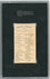 Graded 1886 Allen & Ginter Naval Flags N17 Admiral Great Britain Baseball Tobacco Card SGC 5 Excellent