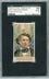 Graded 1888 N76 W. Duke, Sons & Co. Great Americans #CS Charles Sumner Baseball Tobacco Card SGC 4