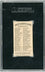 Graded 1888 N76 W. Duke, Sons & Co. Great Americans #CS Charles Sumner Baseball Tobacco Card SGC 4
