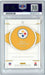 Graded 2021 National Treasures Bill Cowher #SBC /35 Autographed Football Card PSA 9 Mint