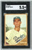 Graded 1962 Topps Sandy Koufax #5 Baseball Card SGC 5.5 Excellent+