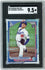 Graded 2024 Topps Bowman Mega Box Yoshinobu Yamamoto #36 Rookie RC Baseball Card SGC 9.5 Mint+