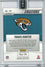 2025 Panini Instant Travis Hunter #157 Magma Auto 1/1 Jacksonville Jaguars Rookie RC Football Card