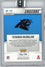 2025 Panini Instant Tetairoa McMillan #143 Magma 1/1 Carolina Panthers Rookie RC Football Card