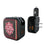Indiana University Hoosiers 2025 College Football Playoff National Champion 2 in 1 USB A/C Charger
