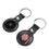 Indiana University Hoosiers 2025 College Football Playoff National Champion Black Airtag Holder 2-Pack