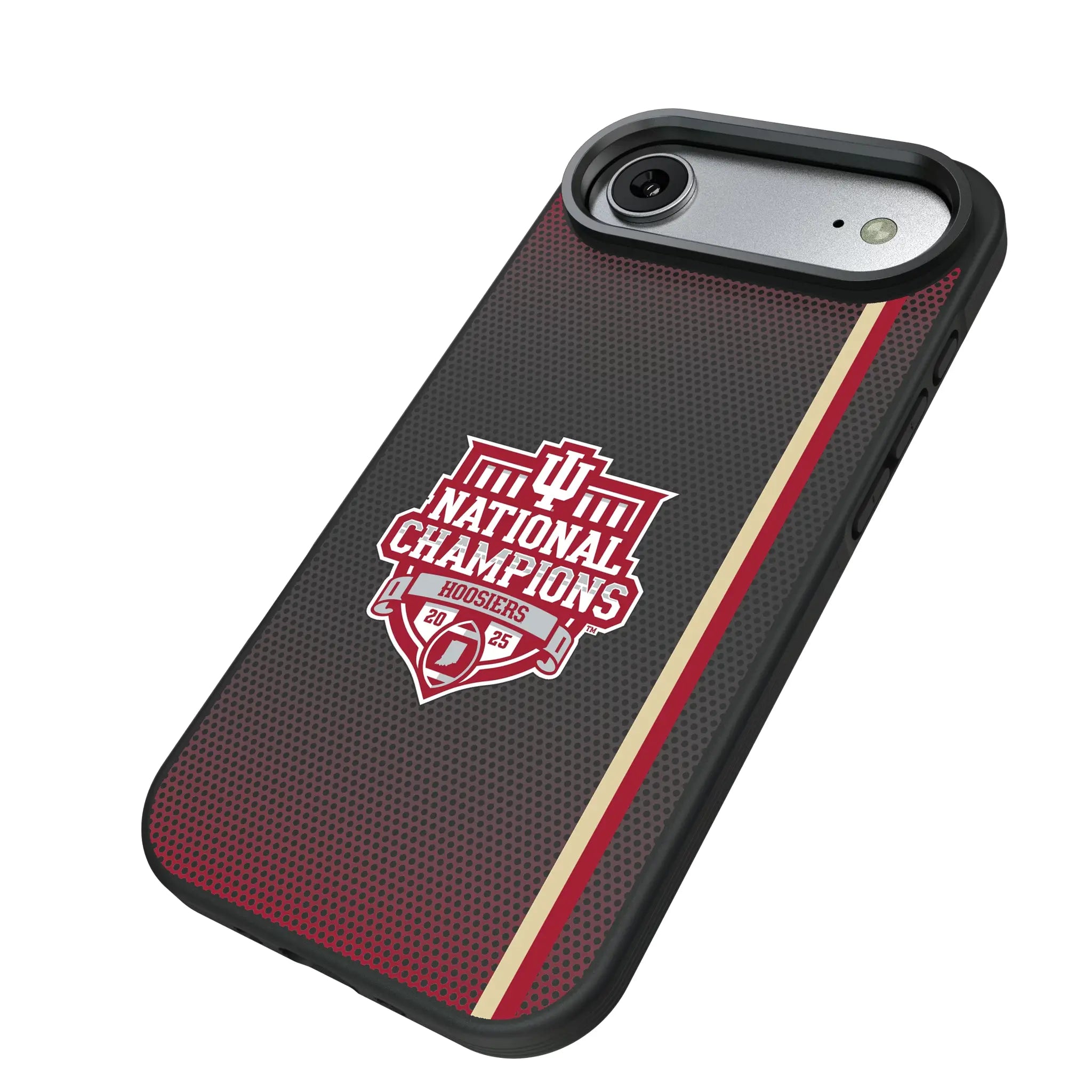 Indiana University Hoosiers 2025 College Football Playoff National Champion Bump Phone Case for Apple iPhone
