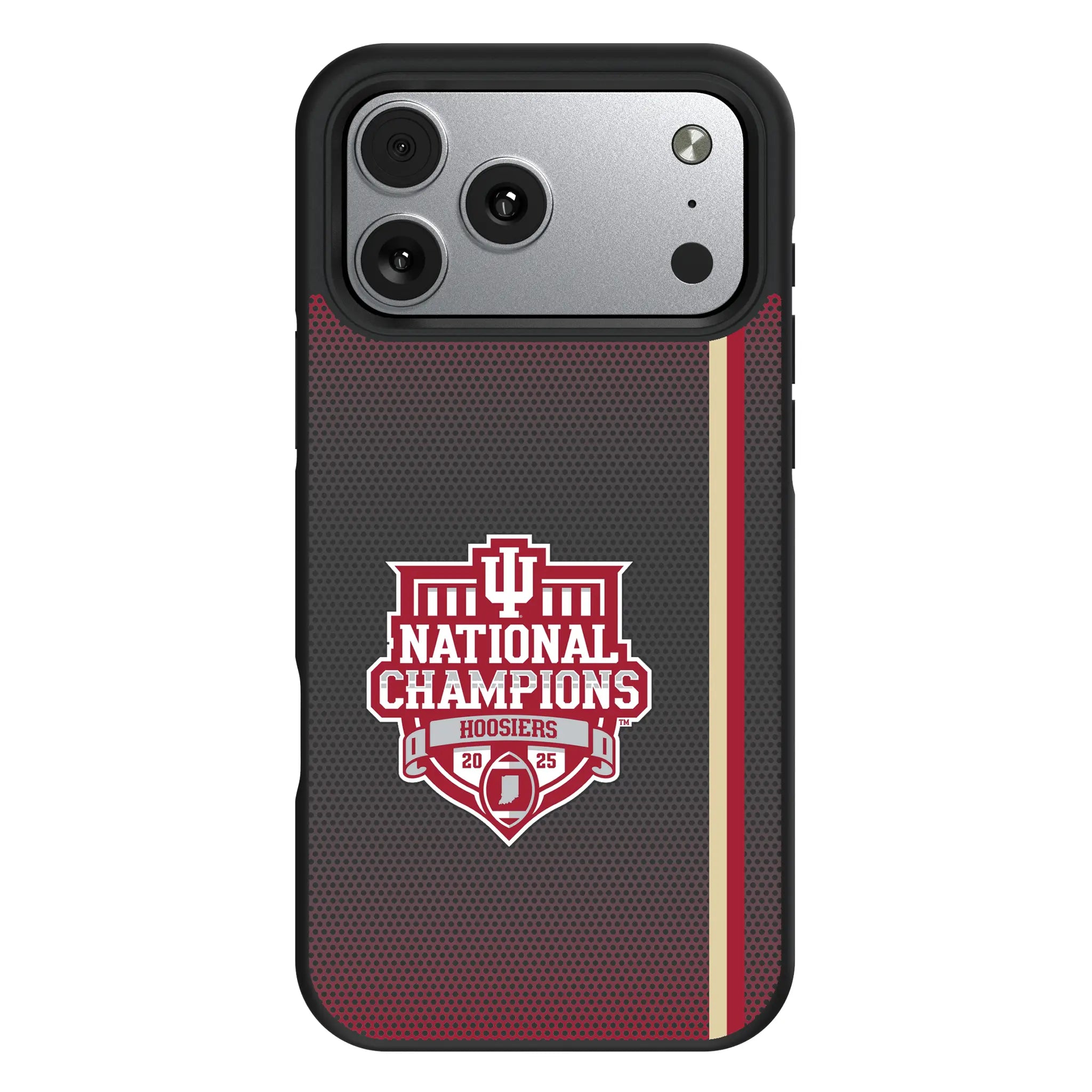 Indiana University Hoosiers 2025 College Football Playoff National Champion Bump Phone Case for Apple iPhone
