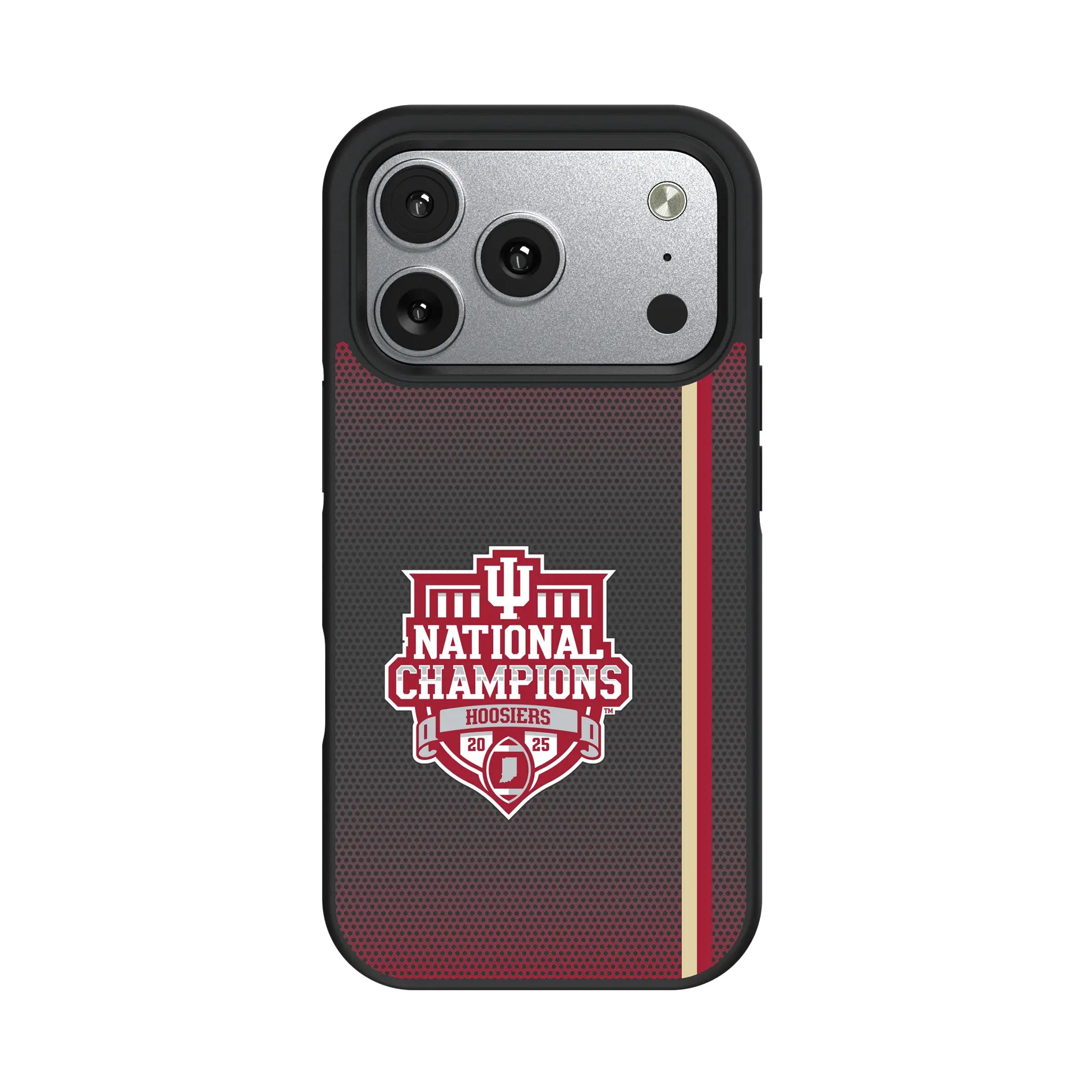 Indiana University Hoosiers 2025 College Football Playoff National Champion Bump Phone Case for Apple iPhone