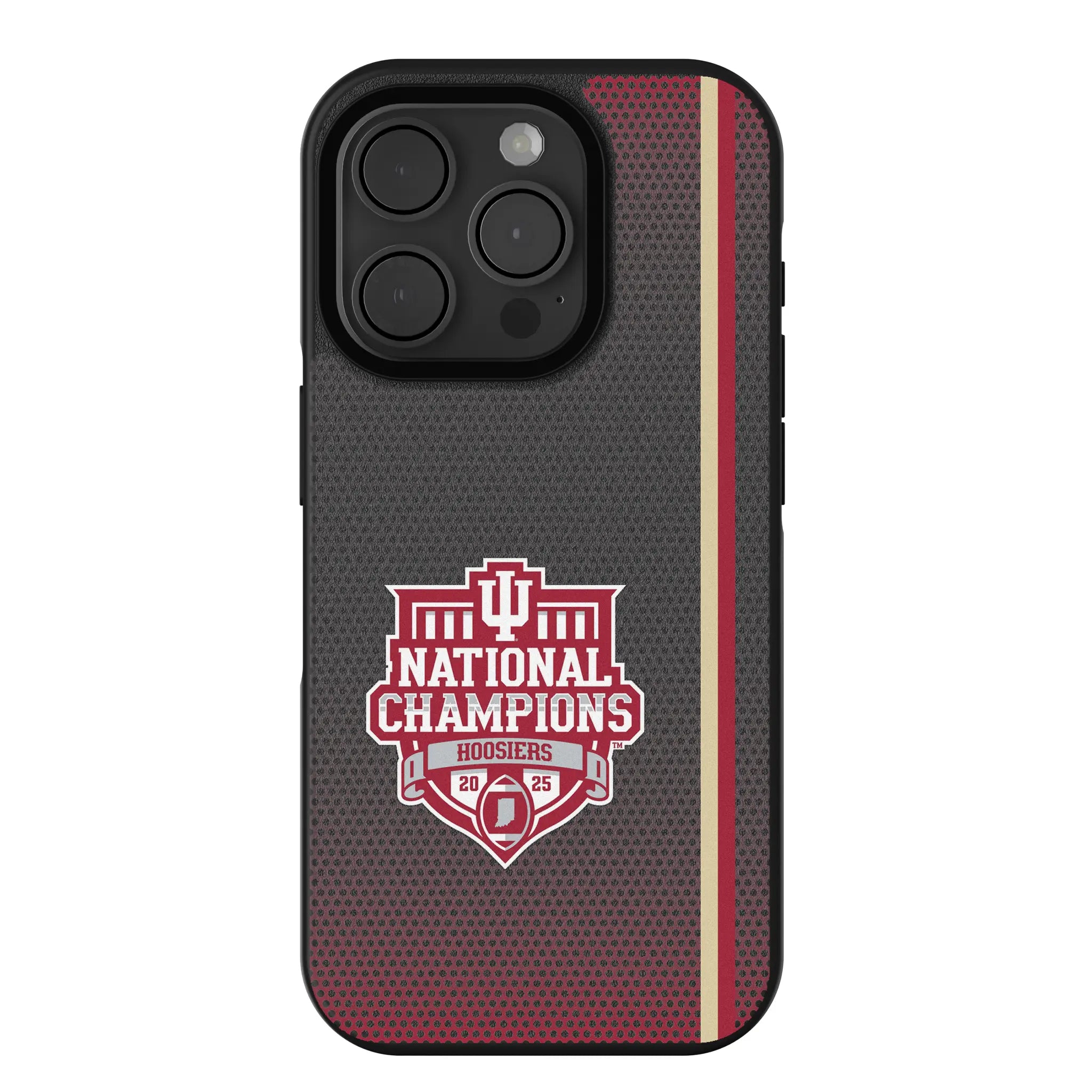 Indiana University Hoosiers 2025 College Football Playoff National Champion Bump Phone Case for Apple iPhone