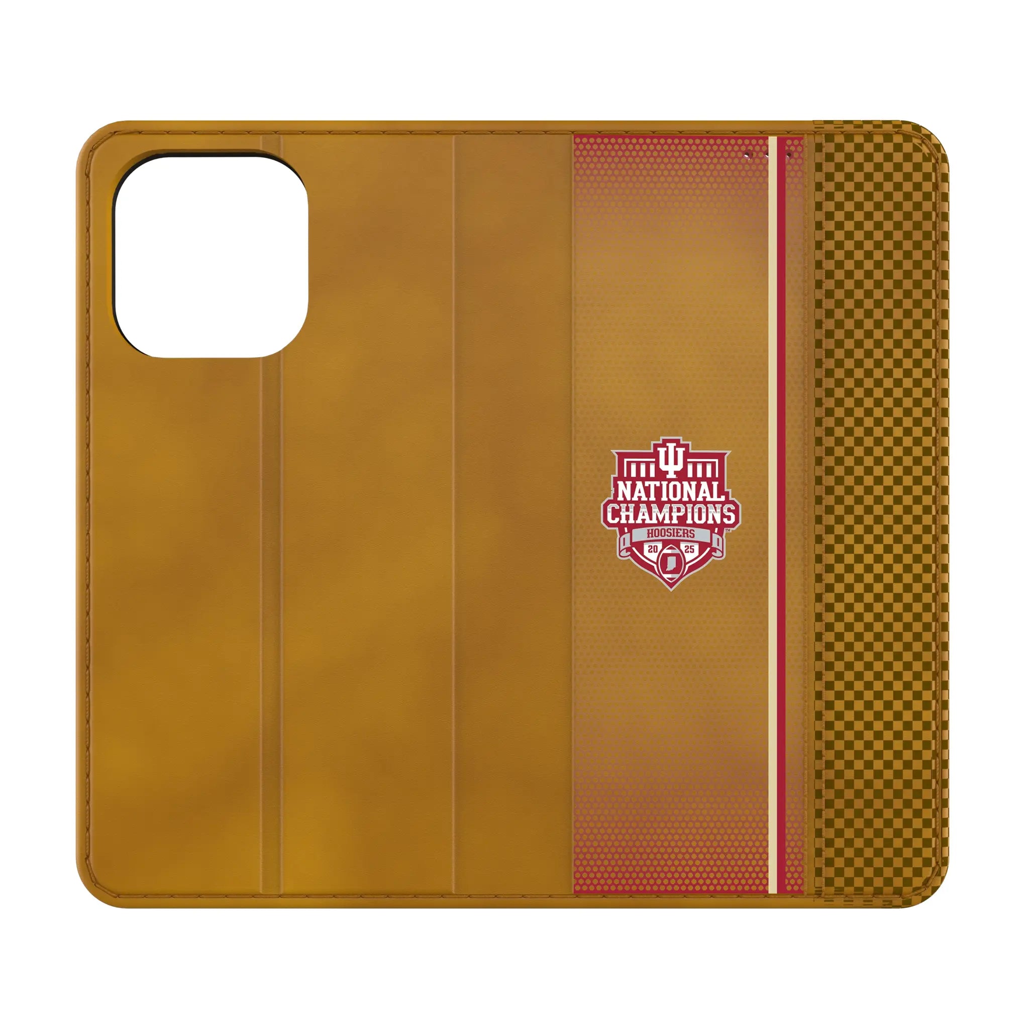 Indiana University Hoosiers 2025 College Football Playoff National Champion Folio Phone Case for Apple iPhone