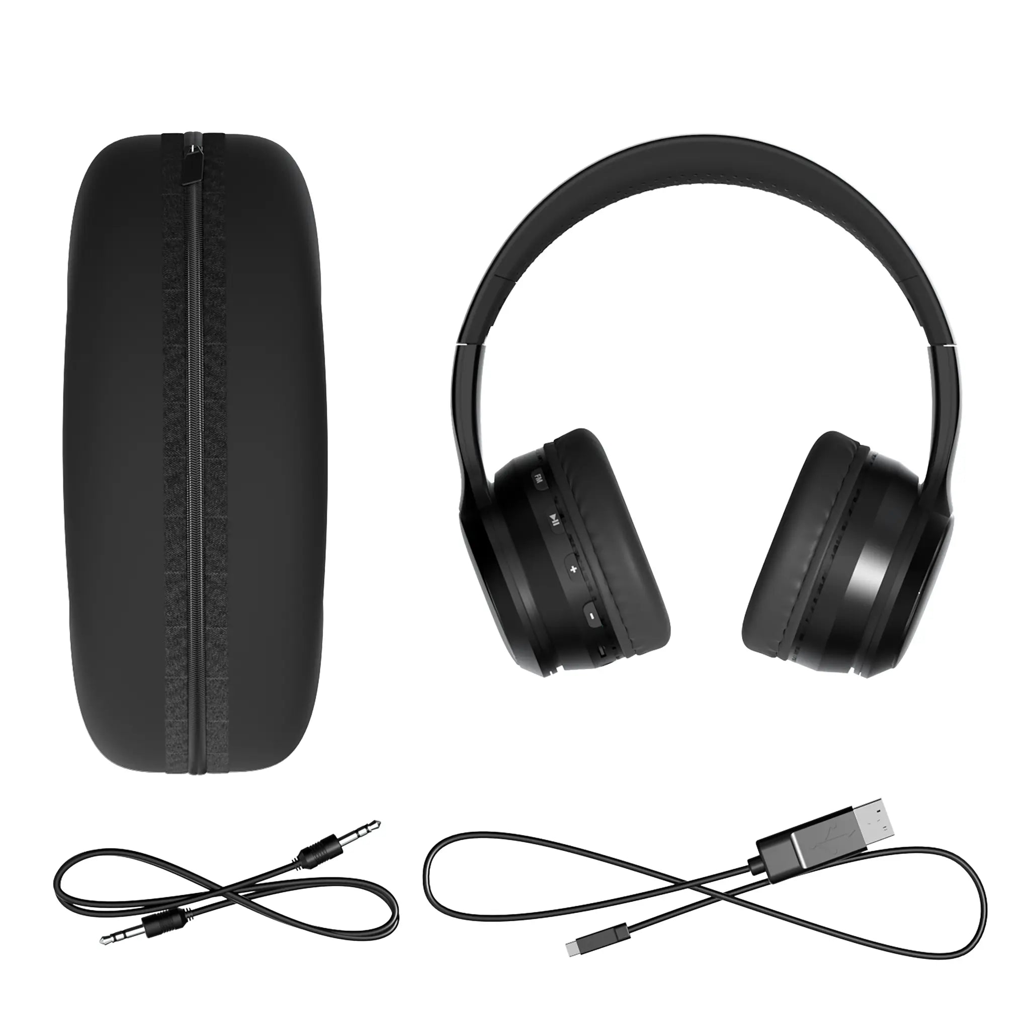 Indiana University Hoosiers 2025 College Football Playoff National Champion Wireless Over-Ear BT Headphones With Case