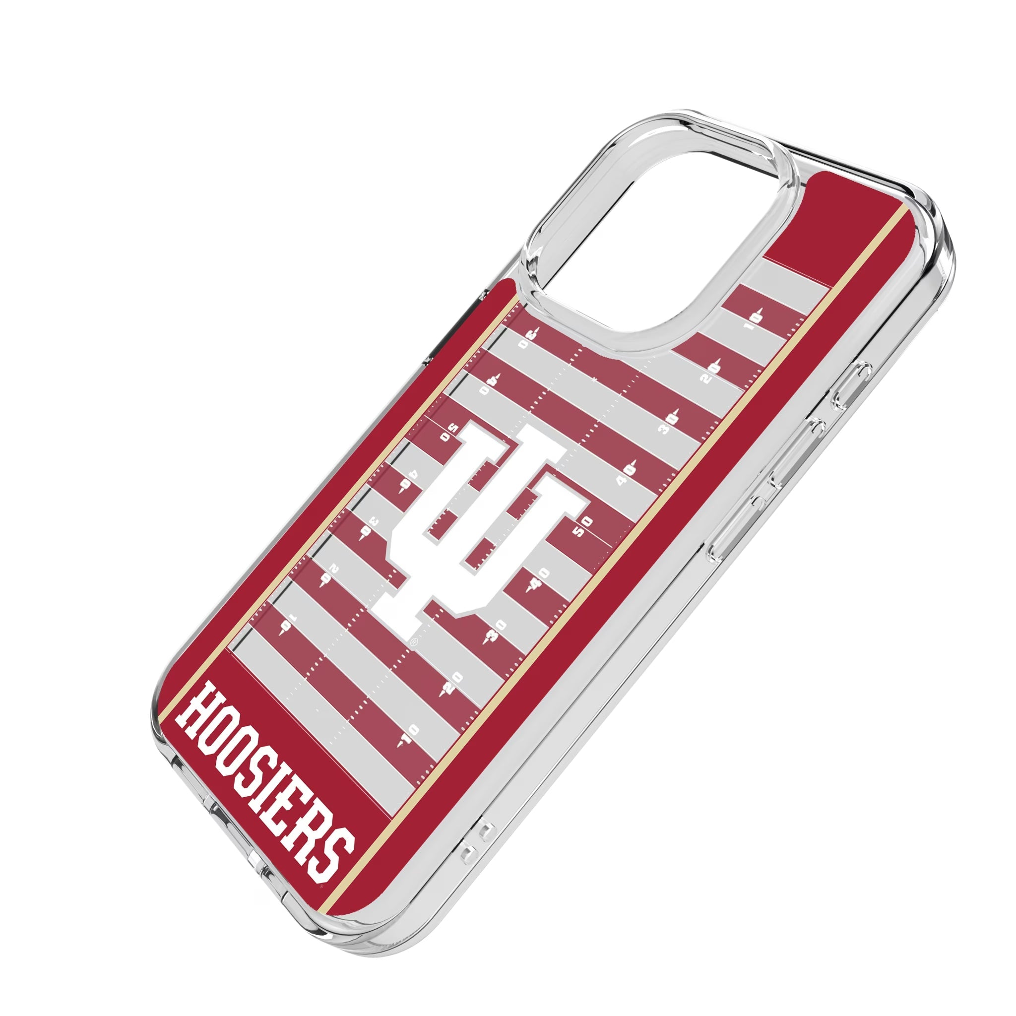 Indiana University Hoosiers Field Clear Phone Case for Apple iPhone - Sports Gifts, Sports Memorabilia, Sports Collectibles, Fan Shop