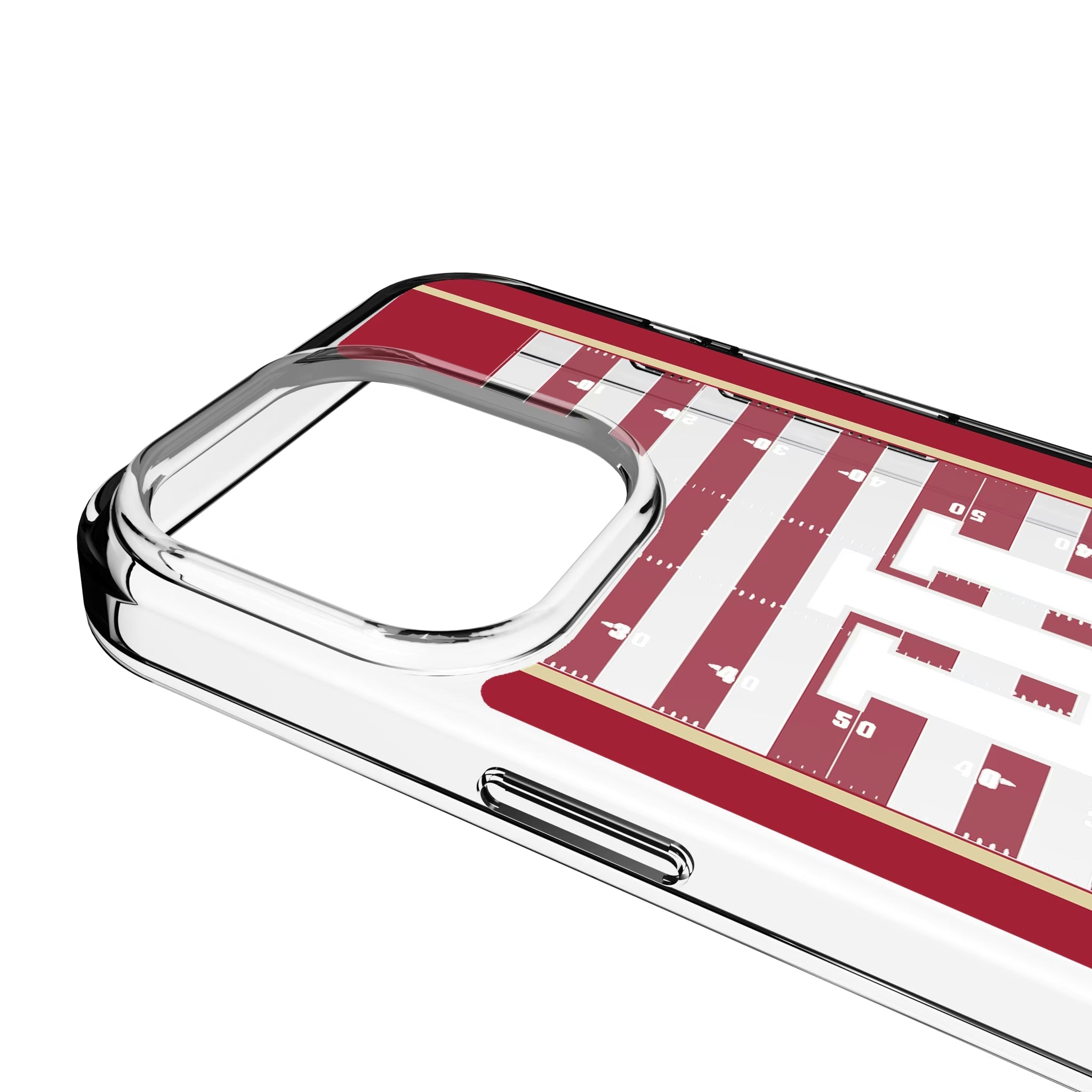 Indiana University Hoosiers Field Clear Phone Case for Apple iPhone - Sports Gifts, Sports Memorabilia, Sports Collectibles, Fan Shop