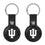 Indiana University Hoosiers Insignia Black Airtag Holder 2-Pack