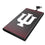 Indiana University Hoosiers Linen 5000mAh Flat Powerbank