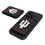 Indiana University Hoosiers Linen Black Magnetic Credit Card Wallet