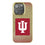 Indiana University Hoosiers Linen Bling Phone Case for Apple iPhone
