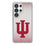 Indiana University Hoosiers Linen Clear Phone Case for Samsung Galaxy