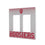 Indiana University Hoosiers Linen Hidden-Screw Light Switch Plate