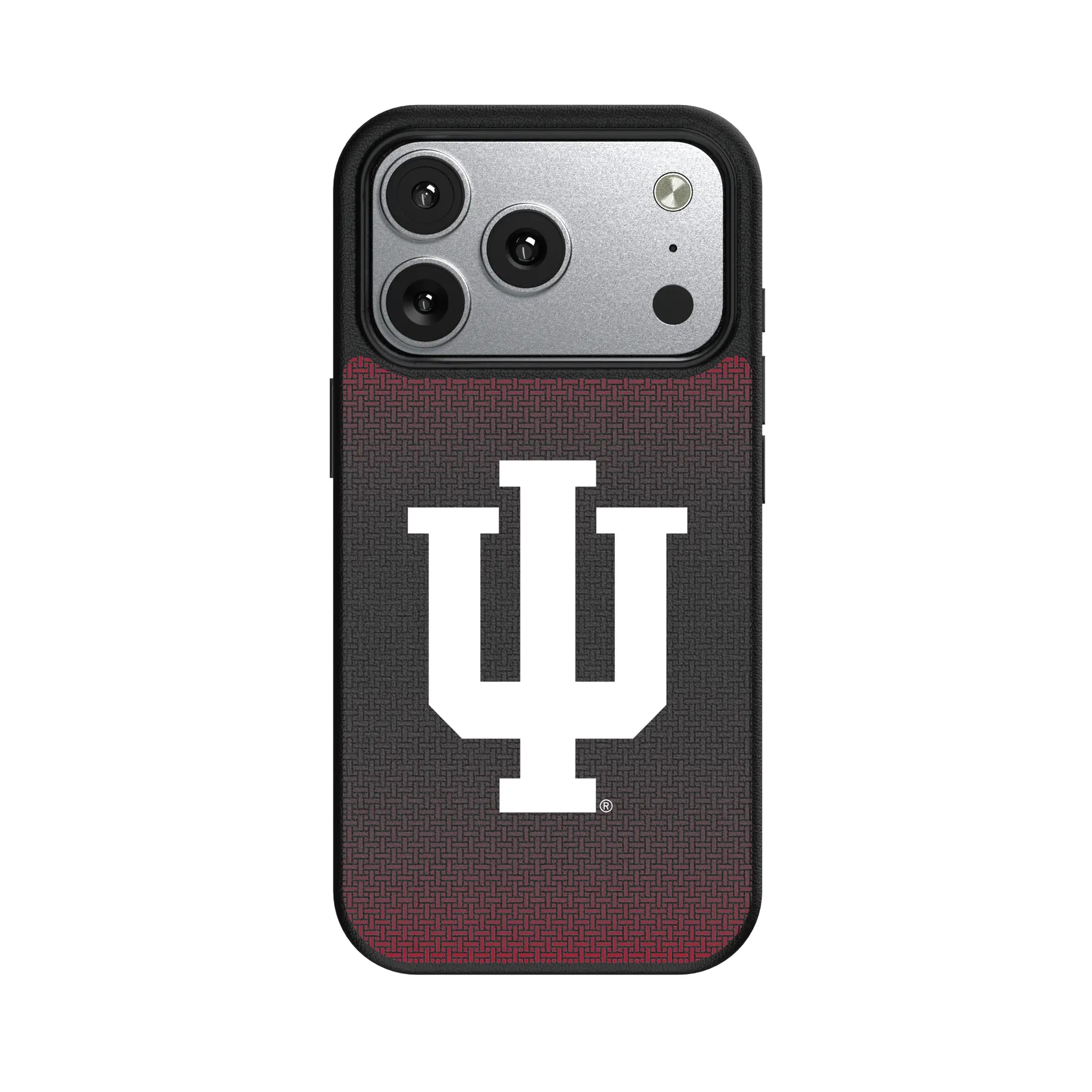 Indiana University Hoosiers Linen MagSafe Compatible Phone Case for Apple iPhone