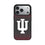 Indiana University Hoosiers Linen MagSafe Compatible Phone Case for Apple iPhone