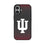 Indiana University Hoosiers Linen MagSafe Compatible Phone Case for Apple iPhone