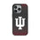 Indiana University Hoosiers Linen MagSafe Compatible Phone Case for Apple iPhone