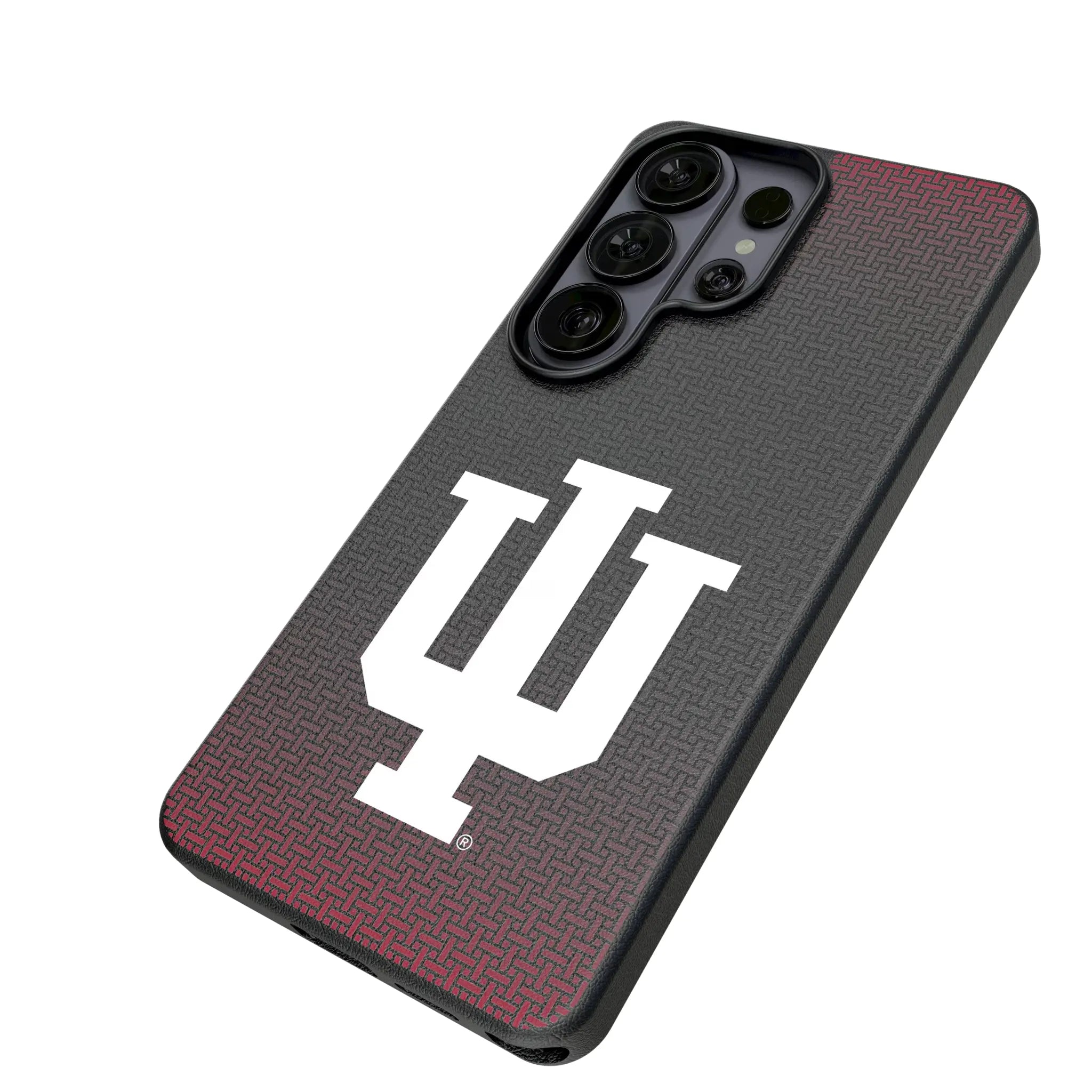 Indiana University Hoosiers Linen MagSafe Compatible Phone Case for Samsung Galaxy