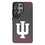 Indiana University Hoosiers Linen MagSafe Compatible Phone Case for Samsung Galaxy
