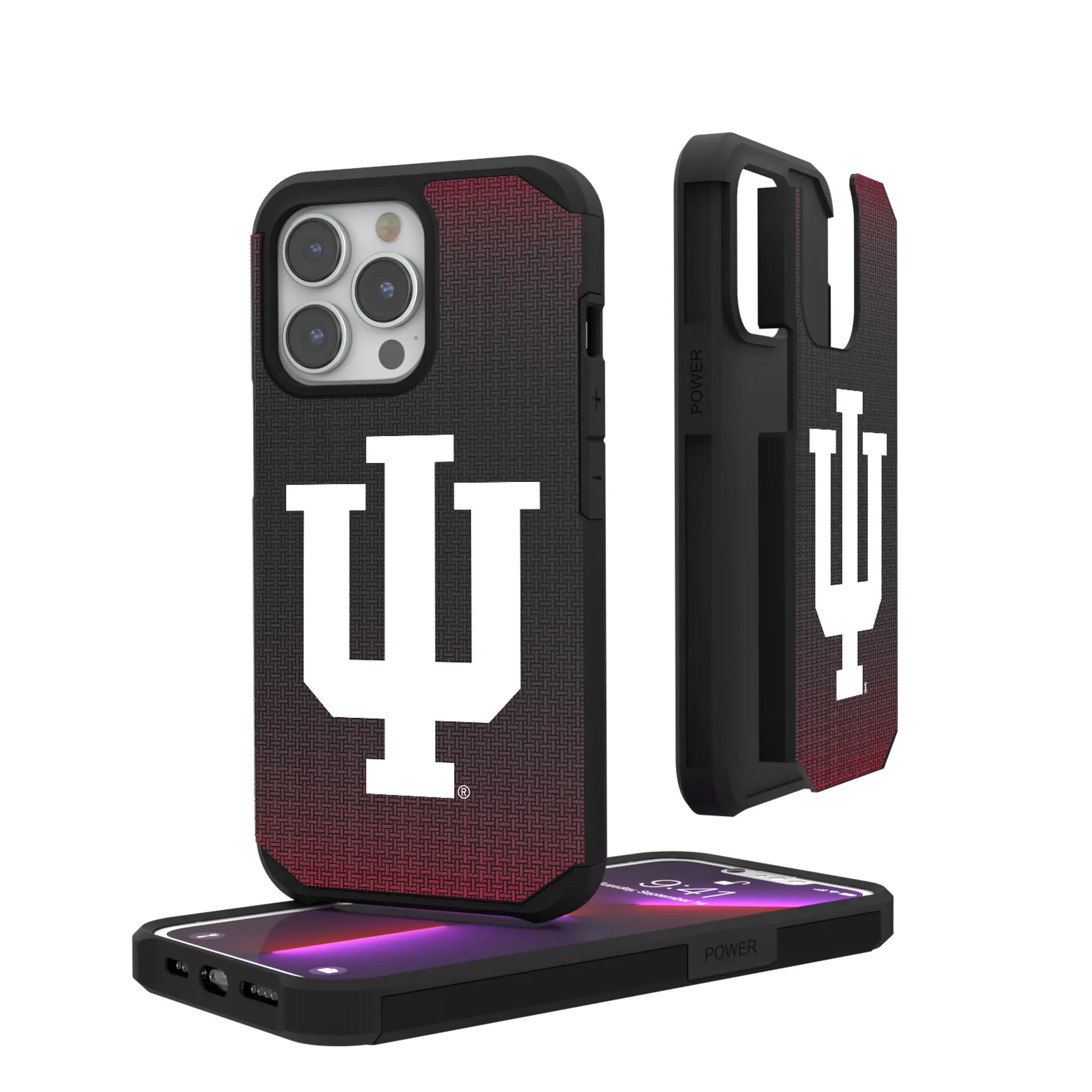 Indiana University Hoosiers Linen Rugged Phone Case