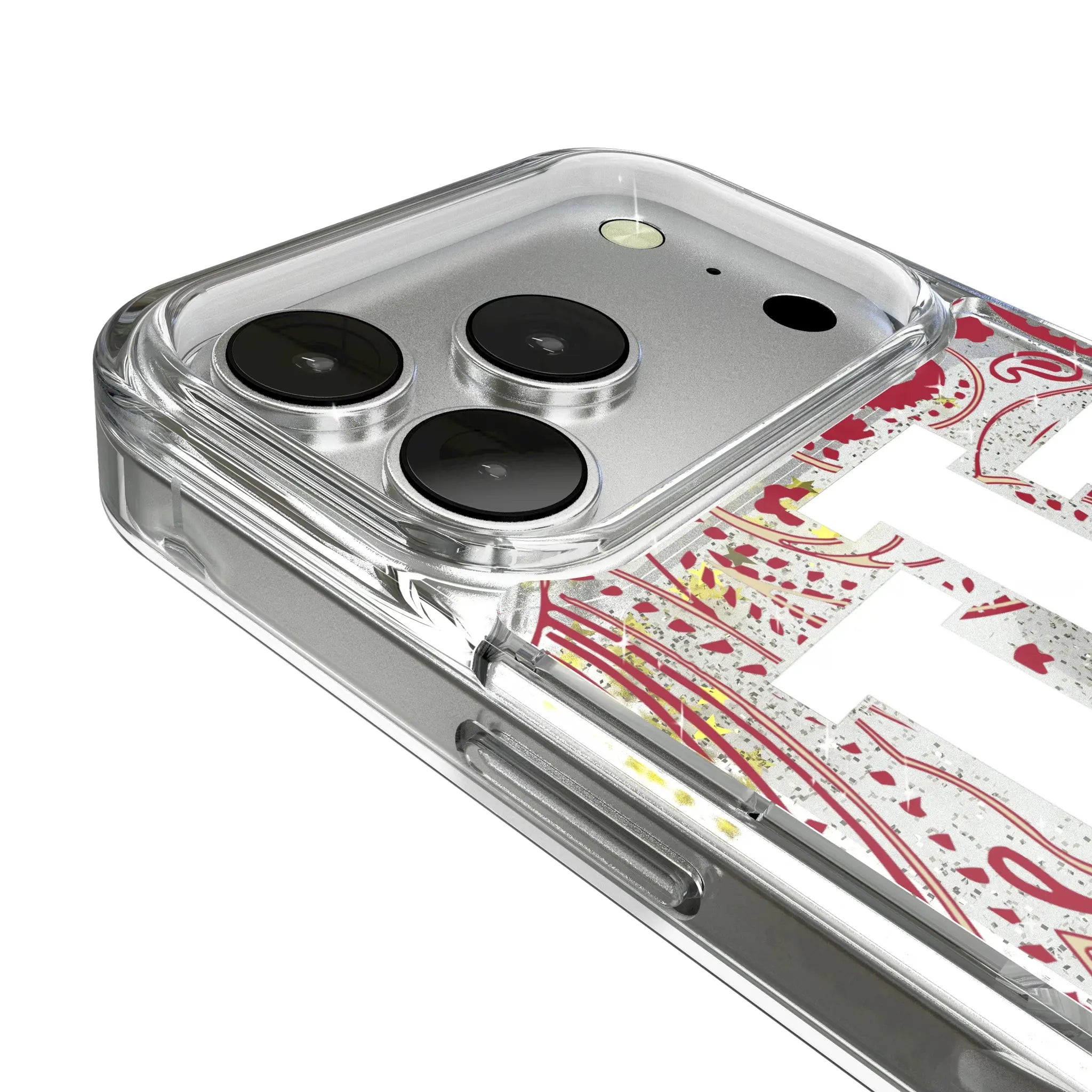 Indiana University Hoosiers Paisley Glitter Phone Case