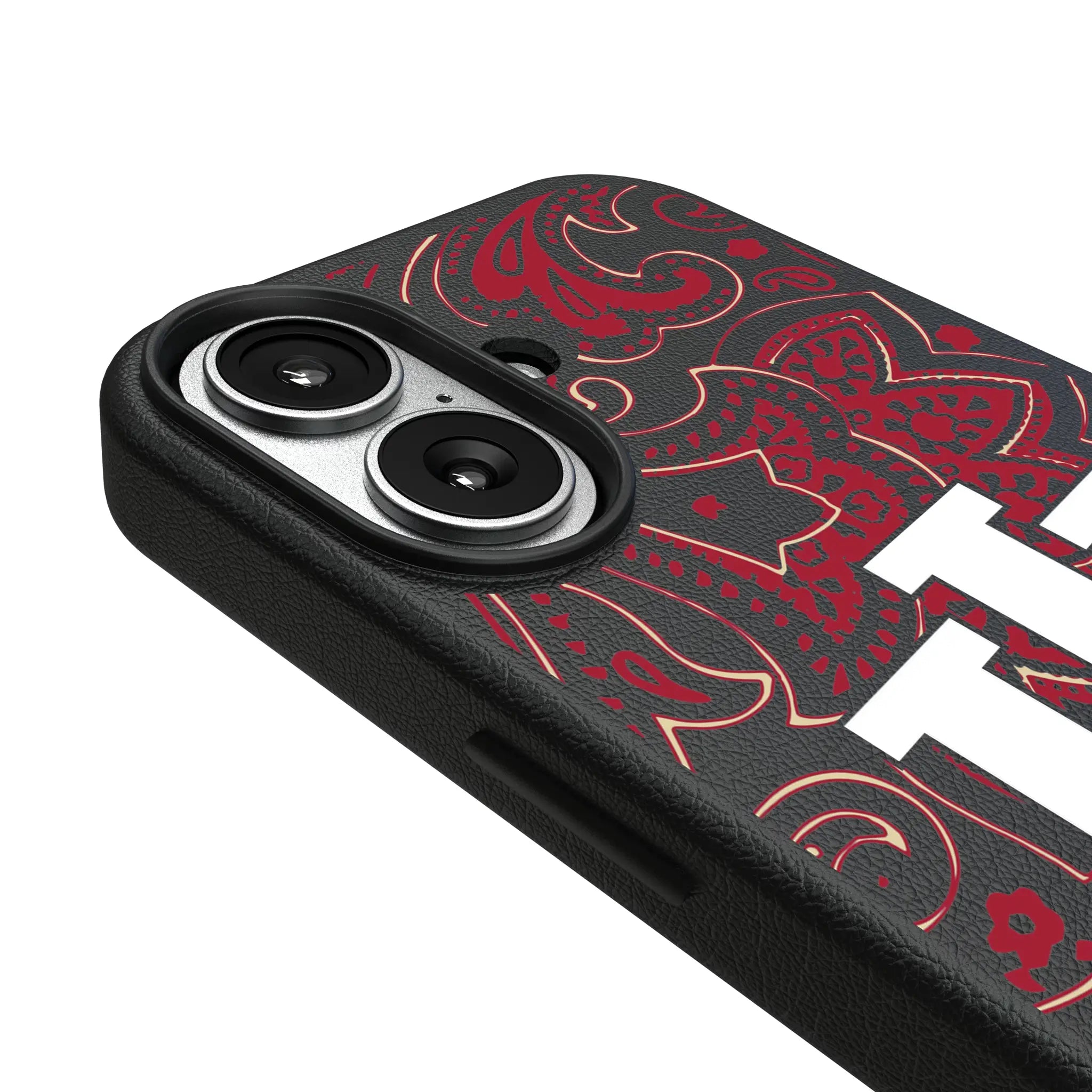 Indiana University Hoosiers Paisley MagSafe Compatible Phone Case for Apple iPhone